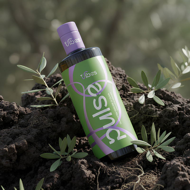olio vibes pulse bottle soil