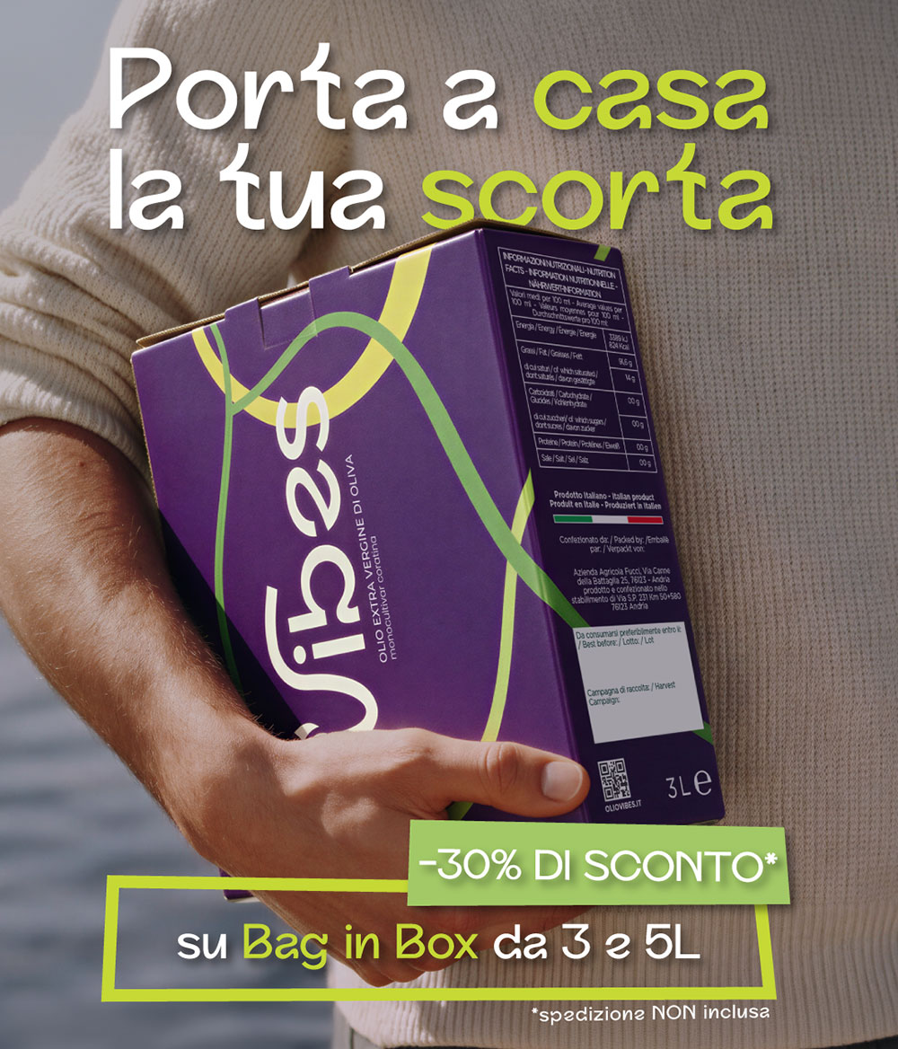 Bag in Box Wild - Monocultivar Coratina Extra Virgin Olive Oil