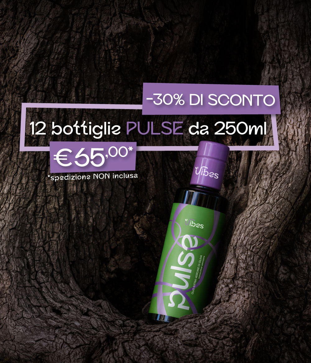 Promo 12x Pulse 250ml - Monocultivar Peranzana Extra Virgin Olive Oil