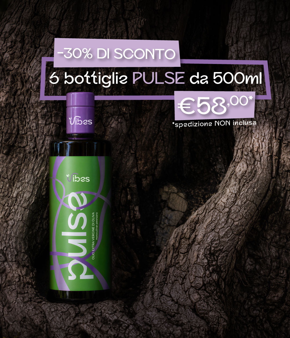 6-Pack Pulse 500ml Promo - Single-Cultivar Peranzana Extra Virgin Olive Oil
